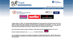 Desktop Screenshot of fingalengineering.com